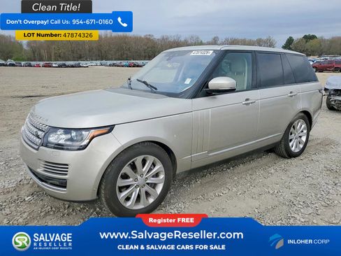 Used 2017 Land Rover Range Rover HSE image 1