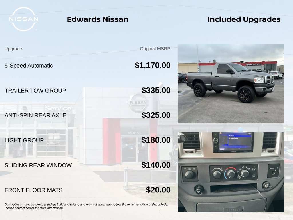Used 2007 Dodge Ram 1500 Truck SLT w/ Trailer Tow Group AWD/4WD image 4
