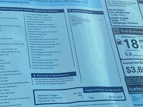 Used 2024 Maserati Levante Modena Ultima image 50