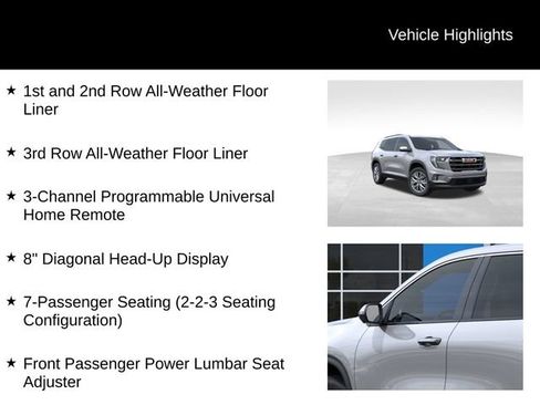 New 2026 GMC Acadia Elevation w/ Elevation Premium Package AWD/4WD image 15
