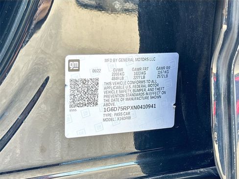 Used 2022 Cadillac CT4 V Blackwing w/ Carbon Fiber 1 Package image 30