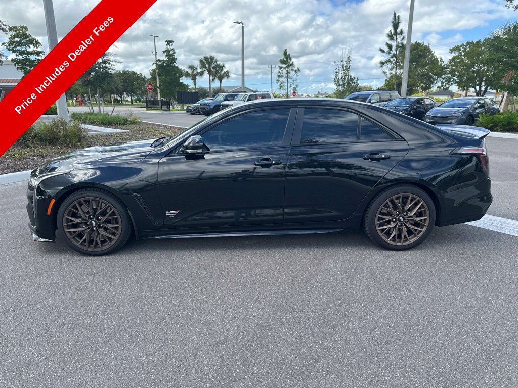 Used 2023 Cadillac CT4 V Blackwing w/ Climate Package RWD image 3