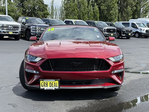 Certified 2018 Ford Mustang GT Premium w/ Black Accent Package RWD image 3