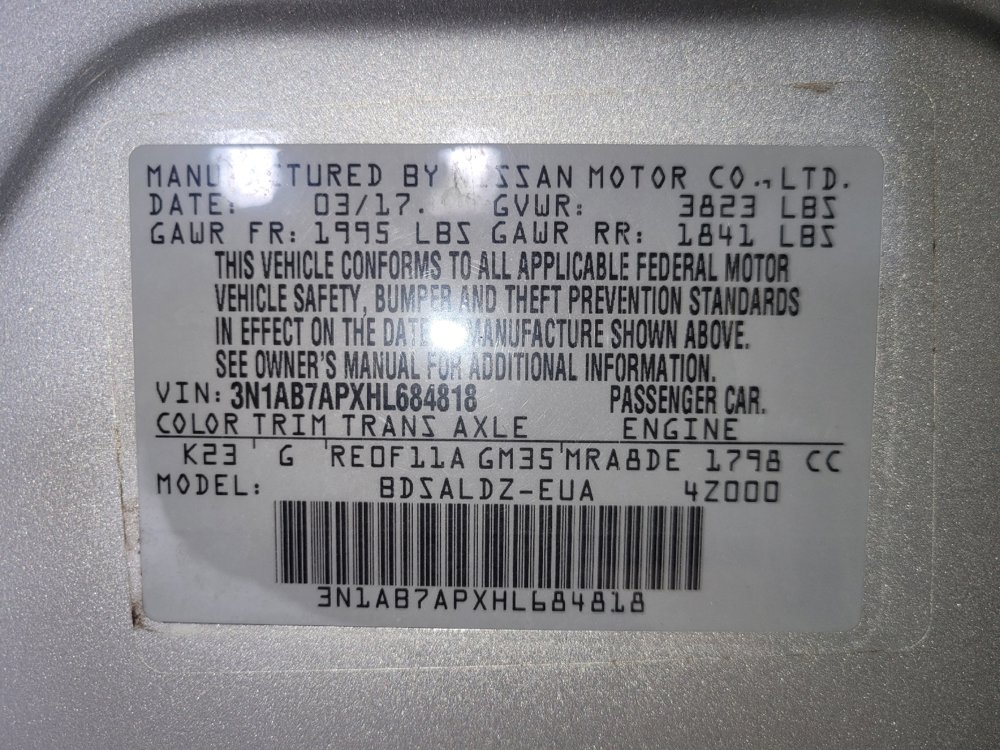 Used 2017 Nissan Sentra SV FWD image 33