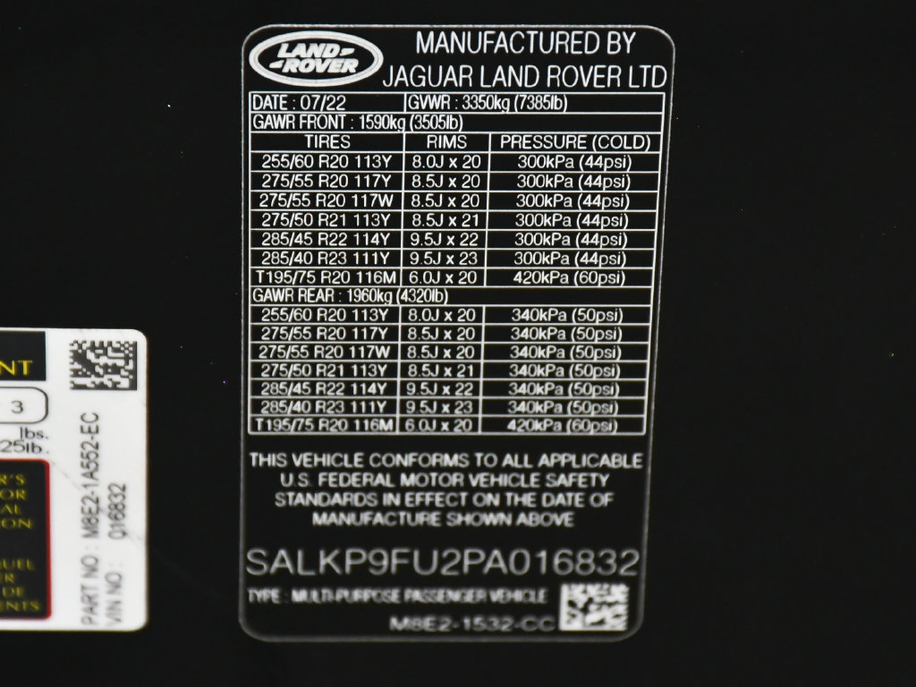 Used 2023 Land Rover Range Rover SE AWD/4WD image 21