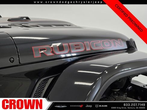 Certified 2020 Jeep Wrangler Unlimited Rubicon w/ Quick Order Package 28Y Recon image 10