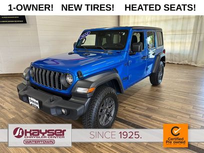 Certified 2024 Jeep Wrangler Unlimited Sport