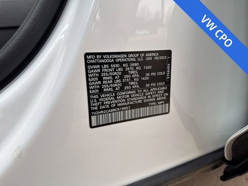 Certified 2024 Volkswagen Atlas SE AWD/4WD image 30