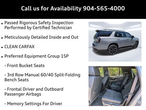 Used 2026 Chevrolet Tahoe RST w/ Comfort Package RWD image 9