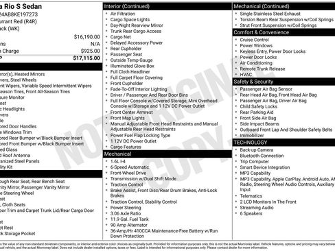 Used 2019 Kia Rio S FWD image 2
