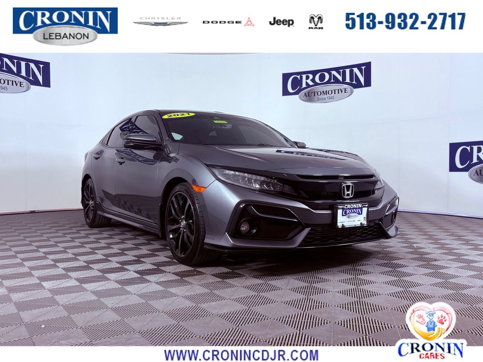 Used 2021 Honda Civic Sport Touring image 1