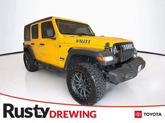 Used 2020 Jeep Wrangler Unlimited Sport AWD/4WD image 1