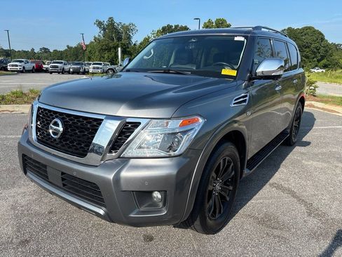 Used 2019 Nissan Armada Platinum w/ Captain's Chairs Package RWD image 74