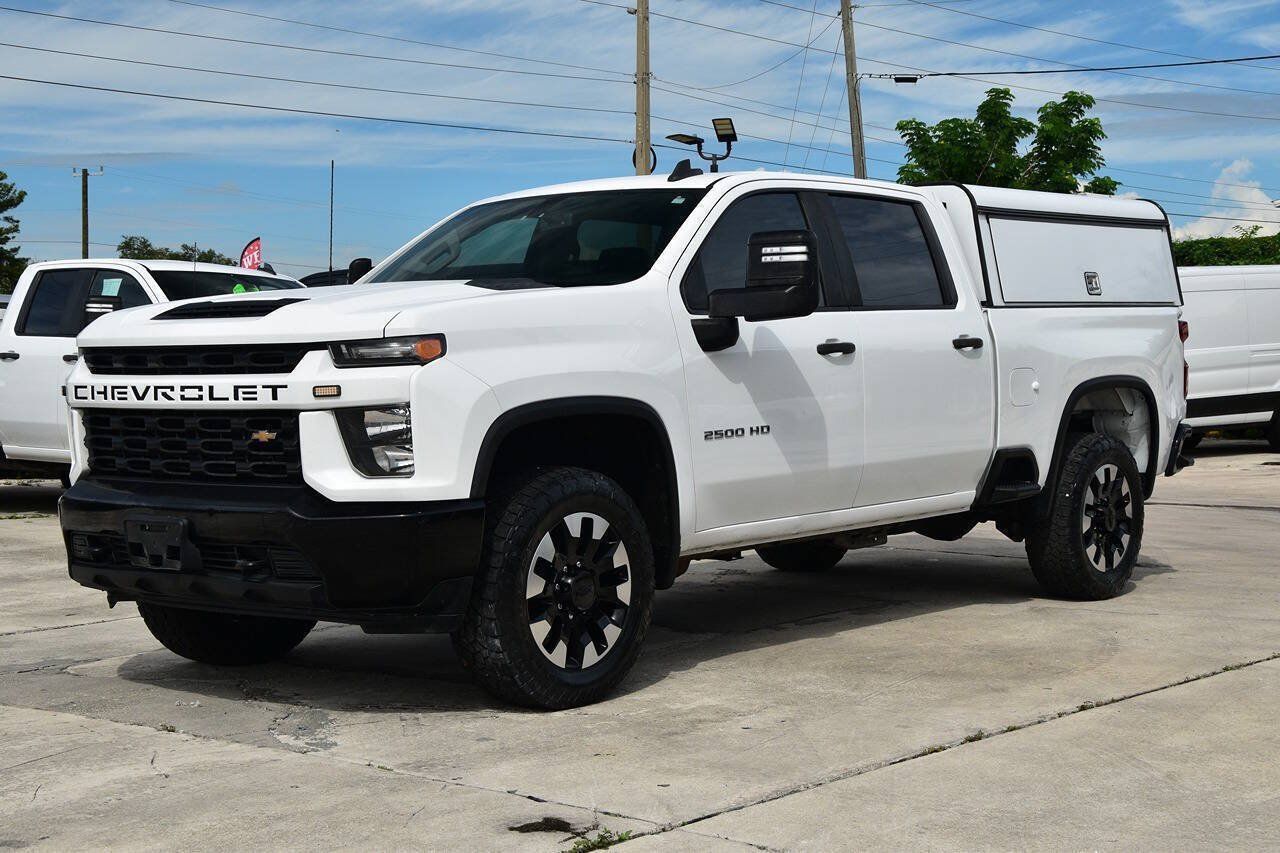 Used 2020 Chevrolet Silverado 2500 Custom w/ Custom Value Package AWD/4WD image 3