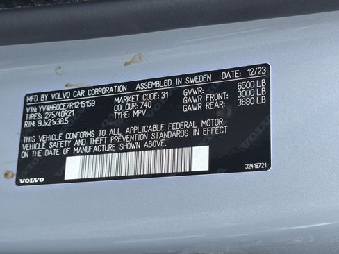 Certified 2024 Volvo XC90 T8 Plus w/ Protection Package Premier AWD/4WD image 37