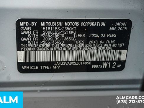 Used 2025 Mitsubishi Outlander SE FWD image 61