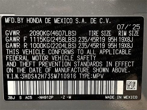 Certified 2025 Acura ADX A-Spec image 35