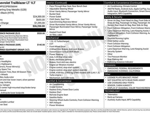 Certified 2023 Chevrolet TrailBlazer LT w/ Convenience Package image 11