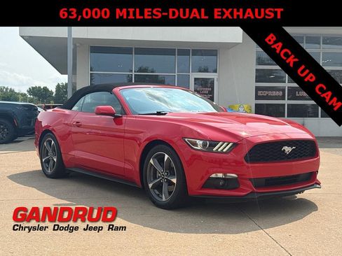 Used 2015 Ford Mustang Convertible w/ Equipment Group 051A RWD image 1