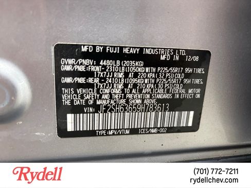 Used 2009 Subaru Forester 2.5X AWD/4WD image 22