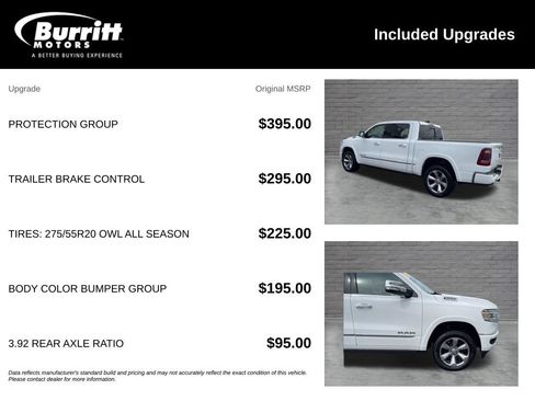 Used 2021 RAM 1500 Limited w/ Protection Group AWD/4WD image 6