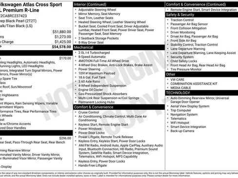 Used 2024 Volkswagen Atlas Cross Sport SEL Premium R-Line AWD/4WD image 2