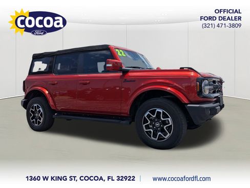 Certified 2022 Ford Bronco Outer Banks AWD/4WD image 1