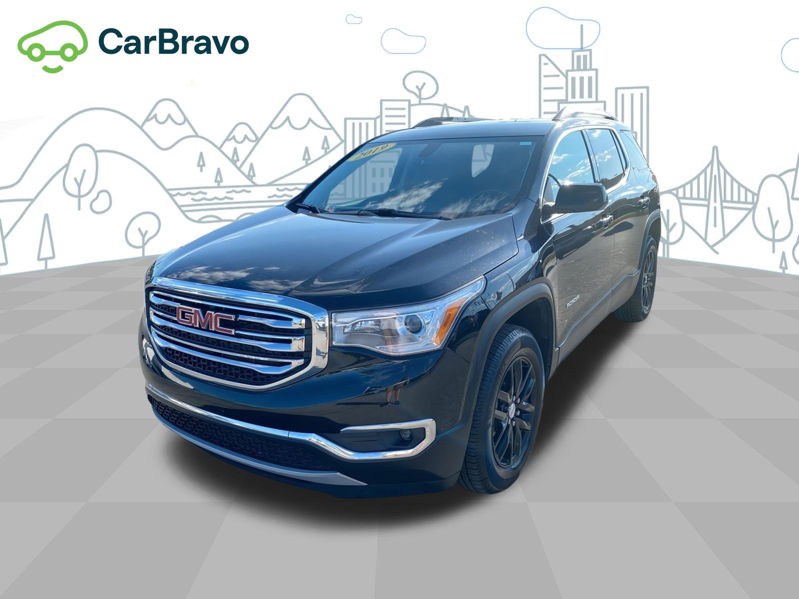 Certified 2019 GMC Acadia SLT FWD image 1