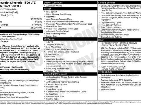 Certified 2023 Chevrolet Silverado 1500 LTZ image 38