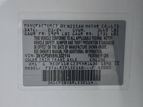 Used 2024 Nissan Kicks S image 26