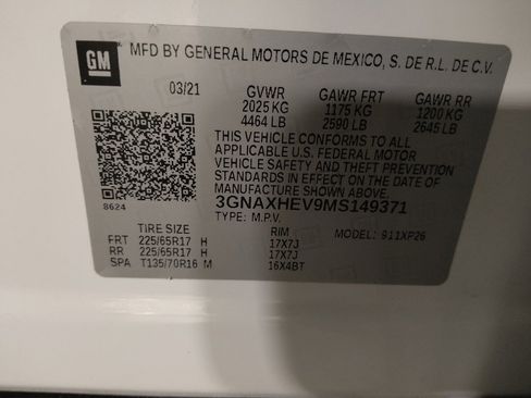 Used 2021 Chevrolet Equinox LS w/ LS Convenience Package FWD image 33