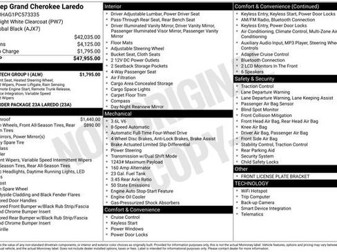 Used 2023 Jeep Grand Cherokee Laredo w/ Luxury Tech Group I image 26