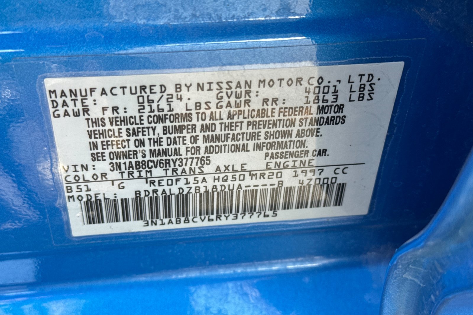 Used 2024 Nissan Sentra SV FWD image 31