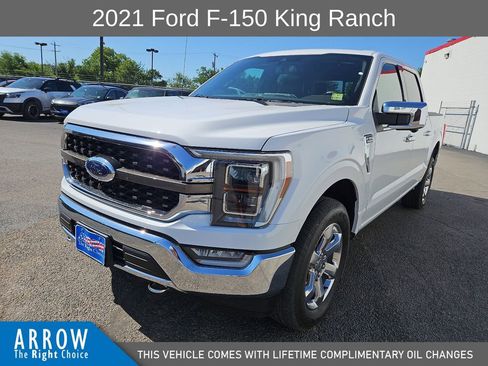 Used 2021 Ford F150 King Ranch w/ Equipment Group 601A High AWD/4WD image 4