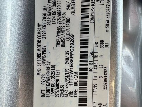 Used 2023 Ford F150 XLT w/ Equipment Group 302A High image 27