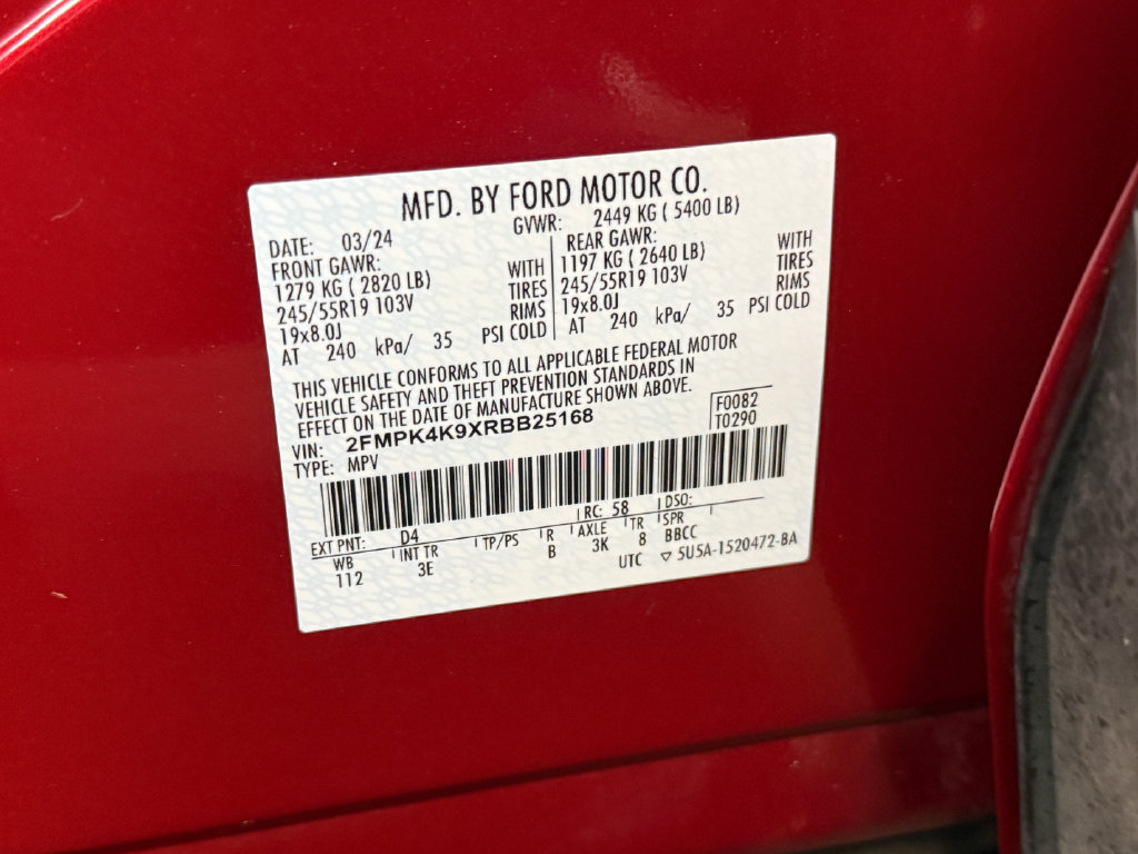 Used 2024 Ford Edge Titanium AWD/4WD image 54