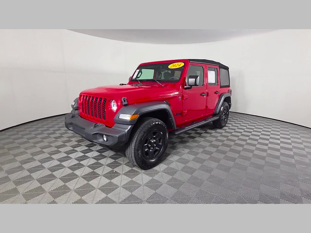 Used 2024 Jeep Wrangler Unlimited Sport AWD/4WD image 50