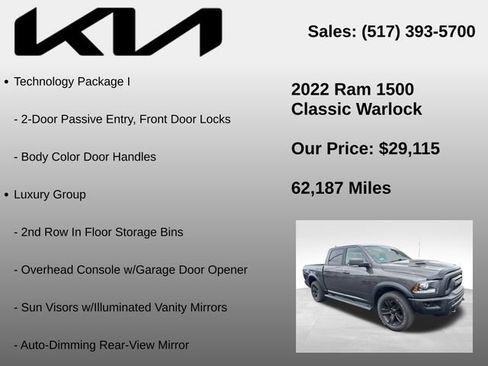 Used 2022 RAM 1500 Warlock AWD/4WD image 19