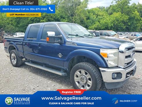 Used 2014 Ford F250 Lariat w/ Lariat Ultimate Package AWD/4WD image 5