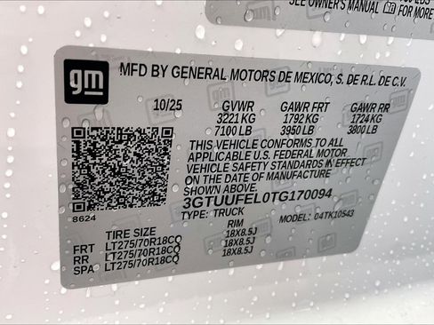 New 2026 GMC Sierra 1500 AT4X image 20