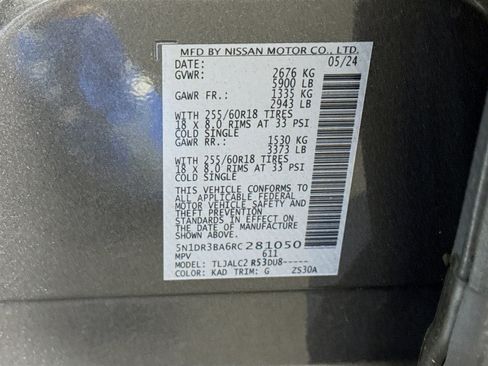 Used 2024 Nissan Pathfinder SV FWD image 40