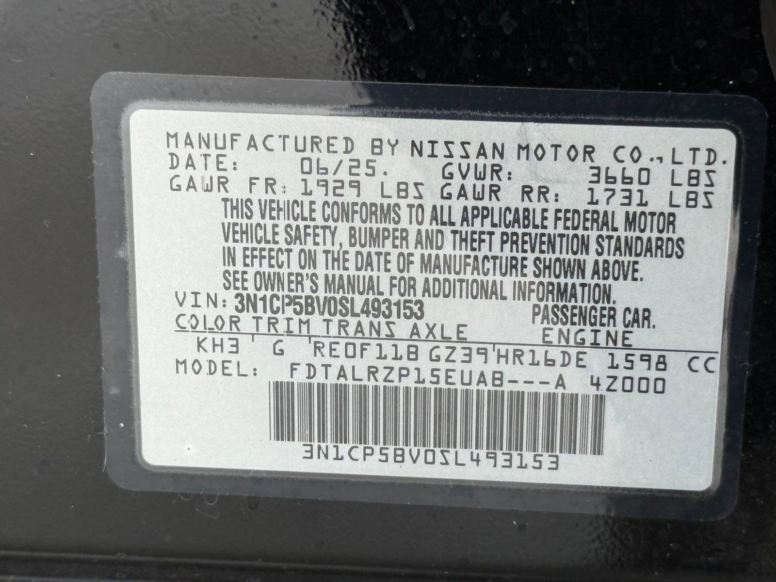 Used 2025 Nissan Kicks Play S FWD image 23