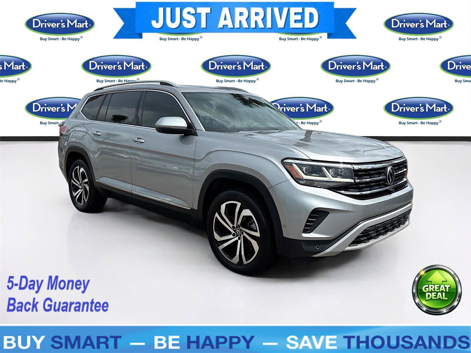 Used 2021 Volkswagen Atlas SEL Premium AWD/4WD image 1