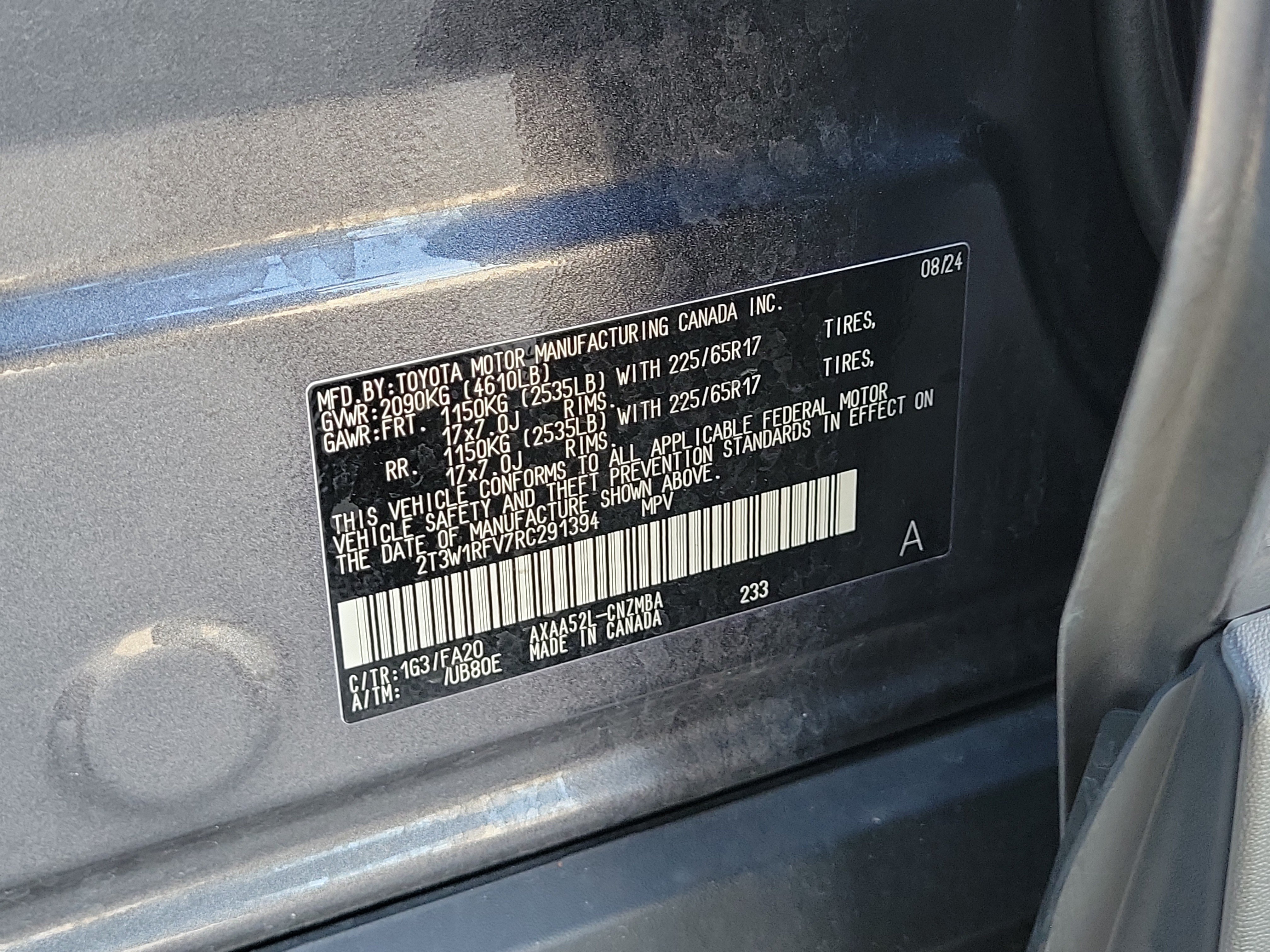 Used 2024 Toyota RAV4 XLE w/ Convenience Package FWD image 34