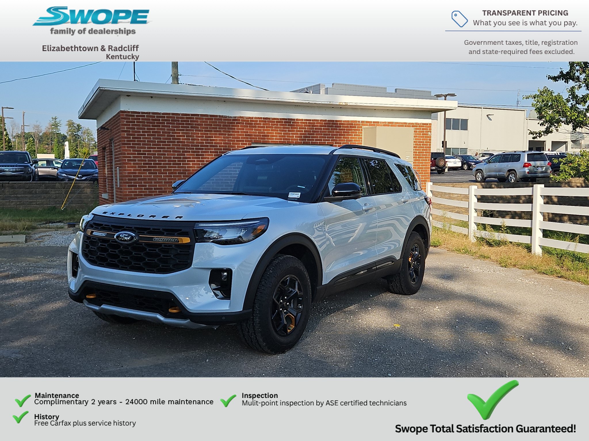 Used 2026 Ford Explorer Tremor w/ Tremor Convenience Package AWD/4WD image 7