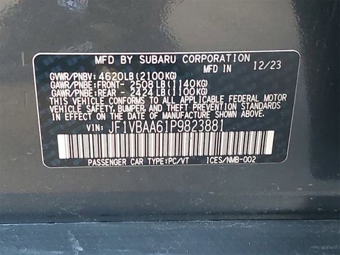 Used 2023 Subaru WRX image 14