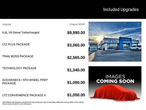 New 2026 Chevrolet Silverado 3500 LTZ w/ LTZ Plus Package AWD/4WD image 2