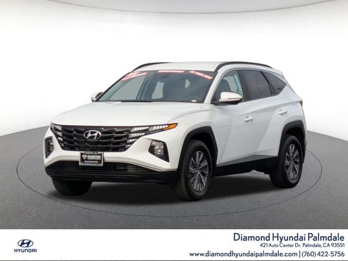 Used 2022 Hyundai Tucson Blue w/ Cargo Package image 3