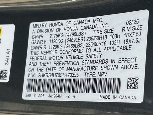 Used 2025 Honda CR-V EX-L image 30