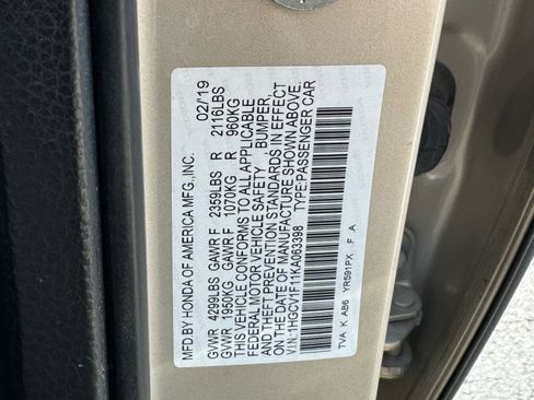 Used 2019 Honda Accord LX image 31